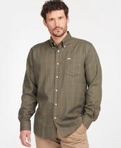 Barbour Men's Henderson Thermo Weave Shirt OLIVE