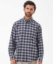 Barbour Men's Bowburn Regular Shirt NAVYMARL