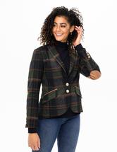 Renuar Women's Country Plaid Blazer BUTTERSCOTCHCOMBO