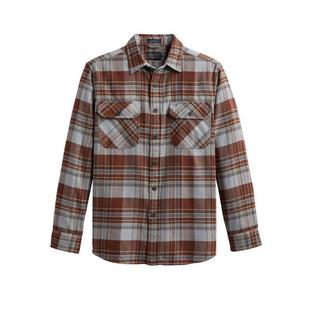 Pendleton Men's Burnside Flannel Shirt OXFORD/RUST/COFFEE