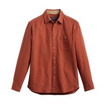 Pendleton Men's Fremont Solid Flannel Shirt RUSTHEATHER