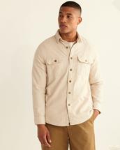 Pendleton Men's Solid Burnside Flannel Shirt SANDHEATHER