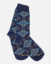 Pendleton Chief Joseph Crew Socks BLUE/INDIGO