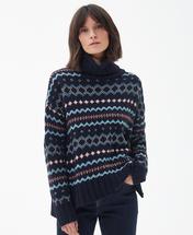 Barbour Fox Knitted Jumper NAVY