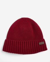 Barbour Men's Carlton Beanie CRANBERRY