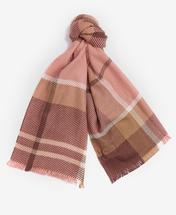 Barbour Blair Tartan Scarf CHOCOLATETARTAN