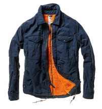 Relwen Men's Fly-Waxed CPO NAVY