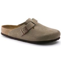 Birkenstock Women's Boston Soft Footbed TAUPESUEDE