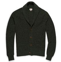 Faherty Men's Marled Cotton Cardigan OLIVEPEAKMARL