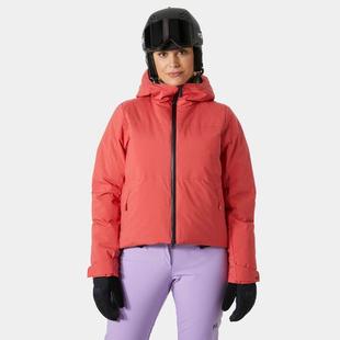 Helly Hansen Women’s Nora Short Puffy Ski Jacket POPPYRED