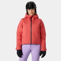 Helly Hansen Women’s Nora Short Puffy Ski Jacket POPPYRED
