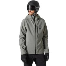Helly Hansen Men's Swift 3-layer Shell Ski Jacket CONCRETE