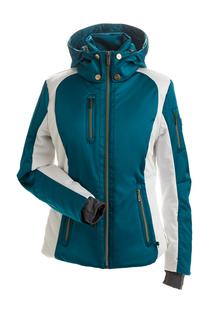 Nils Kitzbuhel B Woven Insulated Jacket TEAL/WHT