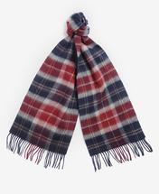 Barbour Galston Tartan Scarf CRANBERRYTARTAN