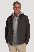True Grit Route 66 Drifter Blanket Lined Jacket CARBON