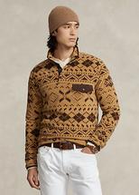Polo Ralph Lauren Men's Fair Isle Brushed Fleece Pullover LODGEFAIRISLE