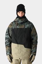 686 Men's Geo Insulated Jacket CYPRESSGREENHEMISPHRCLRBLK