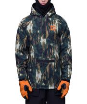 686 Men's Waterproof Hoody CYPRESSGREENBARKCAMO