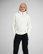 Obermeyer Girls Furry Fleece Top WHITE