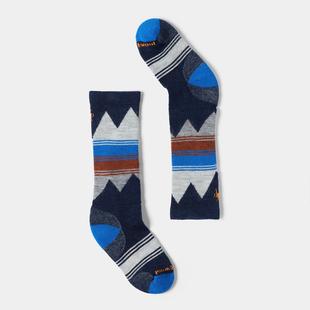 Smartwool Kids' Ski Light Cushion Over The Calf Socks DEEPNAVY