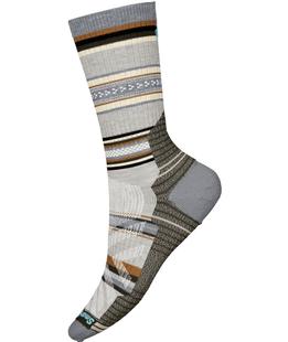 Smartwool Hike Light Cushion Panorama Crew Socks ASH