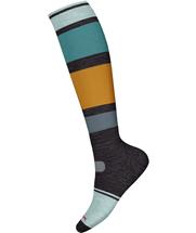 Smartwool Women's Snowboard Targeted Cushion Over The Calf Socks CHARCOAL