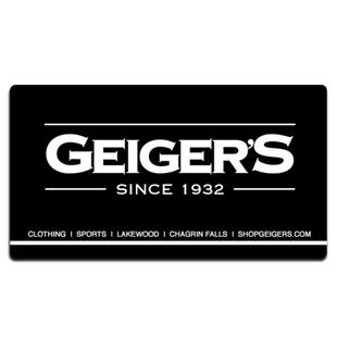 Geiger's $1,000 Gift Card 
