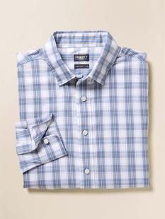 Faherty Men's Movement Shirt EASTERNCOASTPLAID