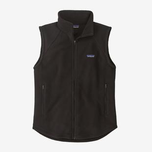 Patagonia Women's Classic Microdini Fleece Vest BLK