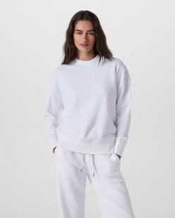 Vuori Sedona Weekender Crew WHITE