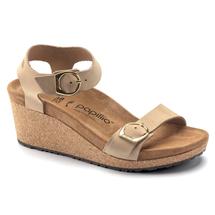 Birkenstock Women's Soley Leather Sandal SANDCASTLE