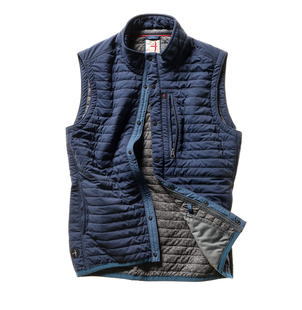 Relwen Men's Windzip Vest BRTNAVY