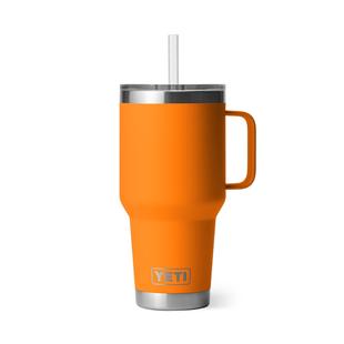 Yeti RAMBLER 35 OZ STRAW MUG WITH STRAW LID KINGCRABORANGE