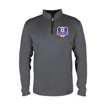 LSA 1/4 Zip Embroidered Top SI