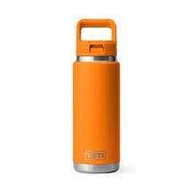 Yeti RAMBLER 26 OZ WATER BOTTLE WITH COLOR-MATCHED STRAW CAP 