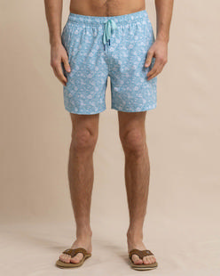 Southern Tide Caps Off Swim Trunk MARINEBLUE