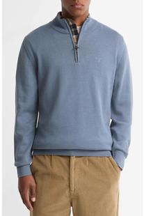 Barbour Men's Cotton Half-Zip Jumper TARNBLUE