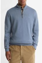 Barbour Men's Cotton Half-Zip Jumper TARNBLUE