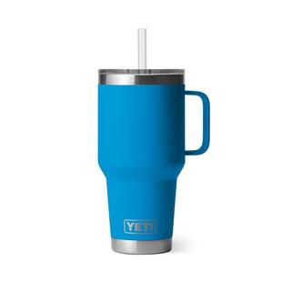 Yeti RAMBLER 35 OZ STRAW MUG WITH STRAW LID BIGWAVEBLUE