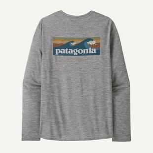 Patagonia Men's Long-Sleeved Capilene Cool Daily Graphic Shirt - Waters BLAF