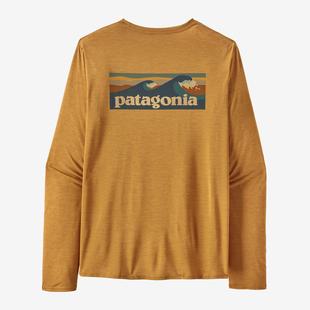 Patagonia Men's Long-Sleeved Capilene Cool Daily Graphic Shirt - Waters BSPX