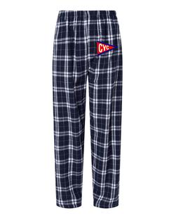 CYC Flannel Pant NAVY/SILVER