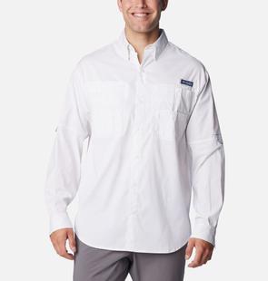 Columbia Men’s PFG Super Tamiami Long Sleeve Shirt SORBETGINGHAM