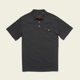 Howler Bros Ranchero Polo ANTIQUEBLACK