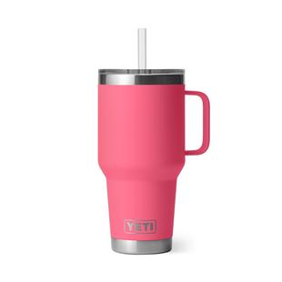 Yeti RAMBLER 35 OZ STRAW MUG WITH STRAW LID TROPICALPINK