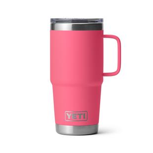 Yeti RAMBLER 20 OZ TRAVEL MUG WITH STRONGHOLD LID TROPICALPINK