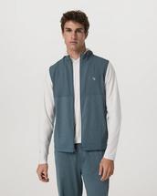 Vuori Men's Sunday Element Vest BLUESEAHEATHER
