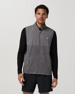 Vuori Men's Sunday Element Vest GULLGREYHEATHER