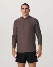 Vuori Men's Strato Tech Hoodie HUCKLEBERRYHEATHER