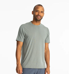 Free Fly Men's Elevate Lightweight Tee AGAVEGREEN